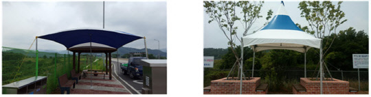 고속도로 졸음쉼터 시설 전경<국토부 제공>